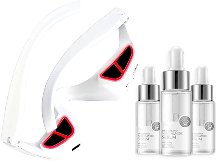 1 Renewa EyeLift Device+ 3 Swiss Niacinamide Serum